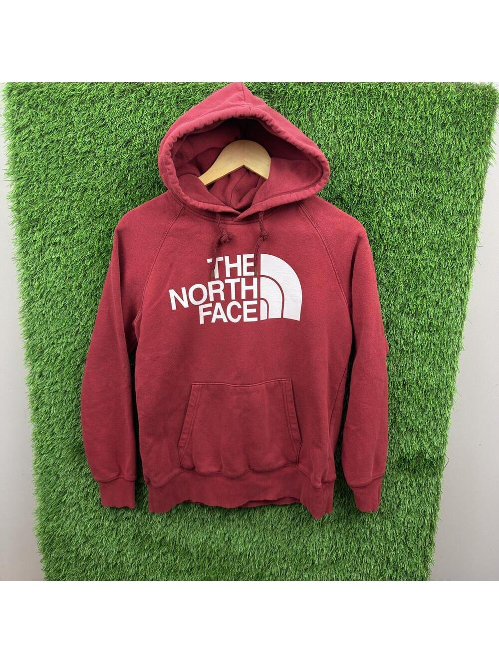 The North Face Women’s Logo Pullover Hoodie Burgundy Red Size Small